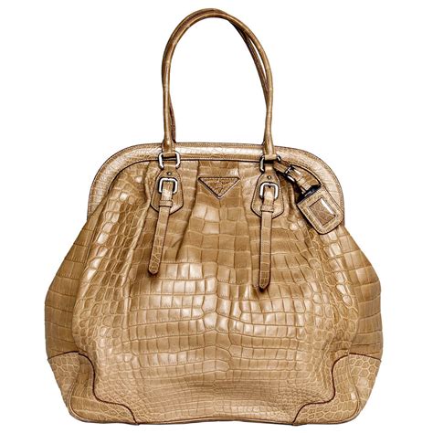 prada crocodile skin bag|prada crocodile bag for sale.